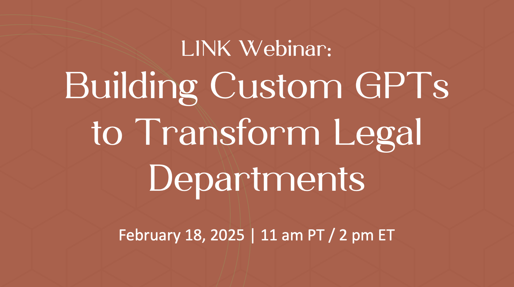 Building Custom GPTs to Transform Legal Departments